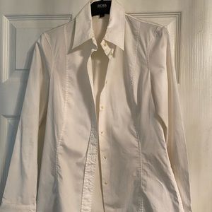 Hugo Boss Women’s Banu Button Down Shirt